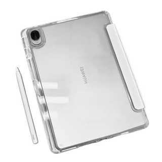 Ốp Lưng Cứng Acrylic Trong Suốt Cho Samsung Galaxy Tab S11 2025 X730 X736B S10Lite S9 FE Plus S8 S7 S6 Lite A9 A8 S7 + Da Bảo Vệ Có Khe Cắm Bút
