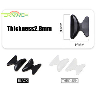 [Fernweh] 5 Cặp Miếng Lót Mũi Silicon Chống Trơn Trượt Cho Kính Mắt Kính Mát [MỚI]