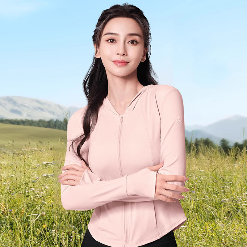 Ảnh CAMEL CROWN Ice Silk Chống Nắng Quần Áo Nữ Slim Fit Áo Khoác Nữ Thoáng Khí Chống Nắng Quần Áo 2
