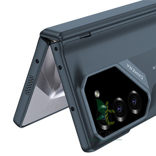 Vỏ Full Case Supercar bản lề từ tính, kính cường lực cho Samsung Galaxy Z Fold 6/5/4/3