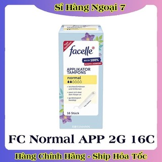 Băng vệ sinh Tampon Facelle Đức đầy đủ size - Date mới Đủ Bill