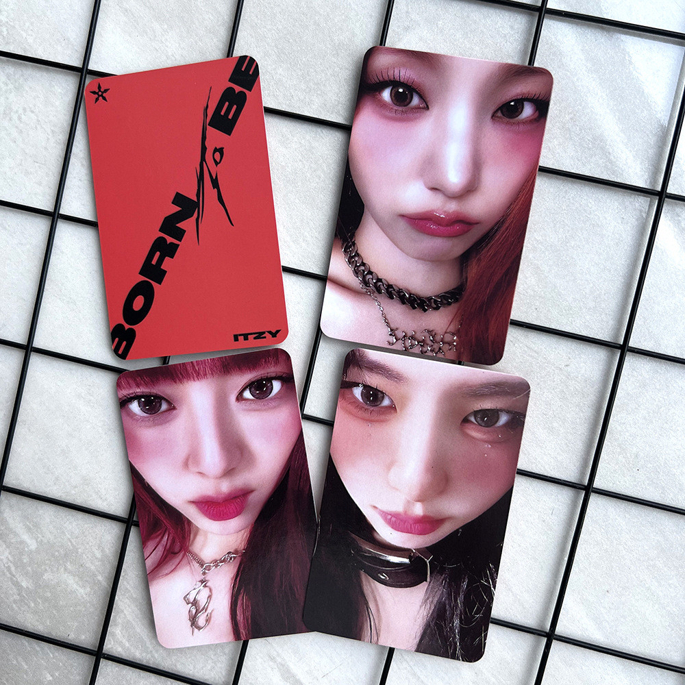4-5 Cái / bộ ITZY SINH RA ĐỂ ĐƯỢC Phiên Bản Đặc Biệt Lomo Card Algorhythm Album Nhật Bản Giáng Sinh KILL MY DOUBT Photocards Chaeryeong Yuna Lia Ryujin Yeji Kpop Bưu Thiếp YM