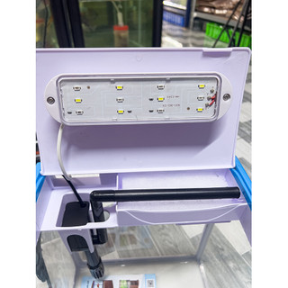 Hồ Đúc Mica Cạnh Bo Cong, Có Nắp Đậy, Bơm Lọc Và Đèn Cảm Ứng MJ260