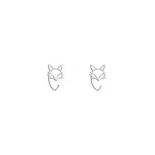 Little Fox Ear Line Nữ Thiết Kế Niche Tua Rua Ngọt Dây Xích Tai Tinh Tế Phù Hợp Với Tai Móc Bông Tai