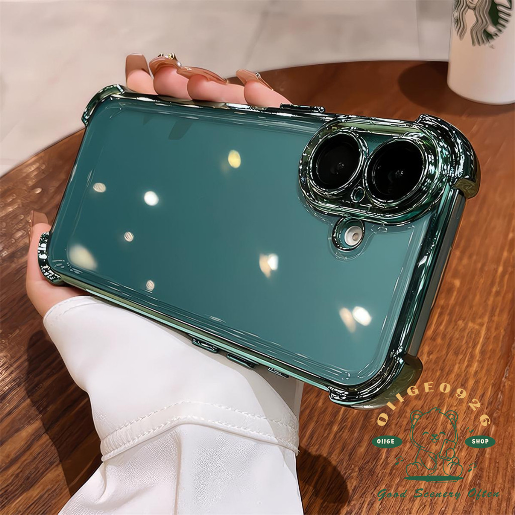 Túi khí bốn góc chống rơi Vỏ điện thoại iphone16 Pro Max 15 14 13 12 11 cho vỏ iPhone XR / XS Vỏ silicon mềm TPU chống sốc