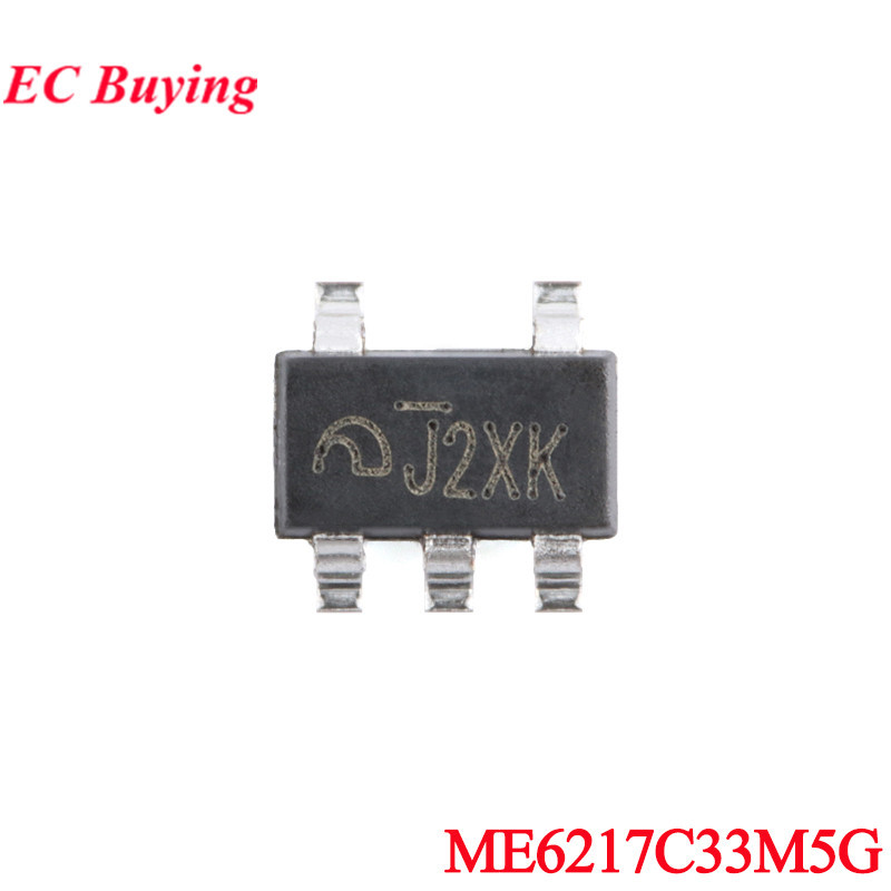 20 Cái / 10 Cái ME6217C33M5G ME6217C J2XK 6217C SOT-23-5 3.3V 800mA ...
