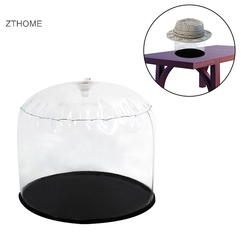 Zthome Không Khí Lạm Phát Bơm Hơi PVC Trong Suốt Mũ Giá Đỡ Hỗ Trợ Giá Đỡ Nắp Hỗ Trợ Chống Đỡ Mở Nắp Hiển Thị Giá Đỡ HOT