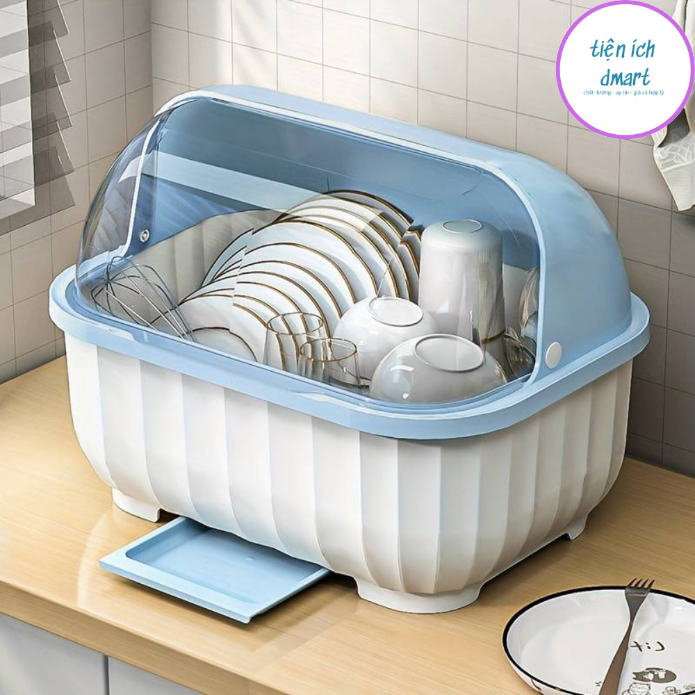 Giá để bát , KHAY ÚP BÁT, KỆ NHỰA ÚP BÁT ĐĨA NHỰA CAO CẤP, CÓ LỖ THOÁT NƯỚC TIỆN DỤNG Babee