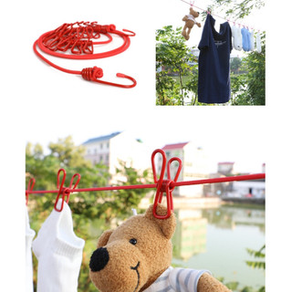 Dây phơi đồ thông minh co giãn 12 kẹp SUNND