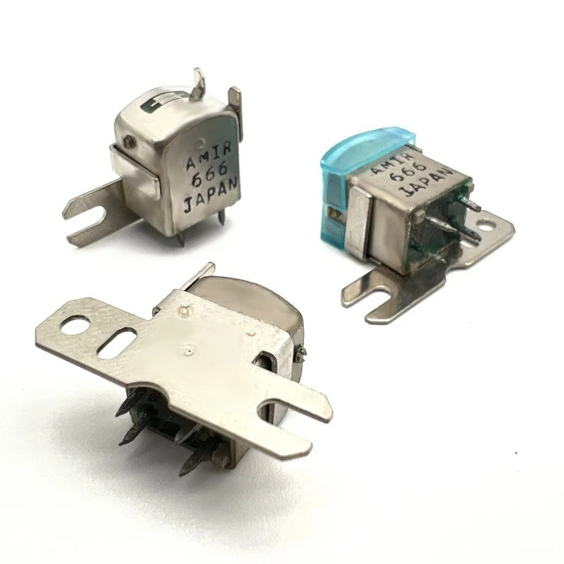 1 Cái AMIR666 Dual Track Đầu Từ Tính Chống Mài Mòn Cho Máy Ghi Âm Cao Cấp Băng Sàn Cassette Sửa Chữa Phần Phụ Kiện