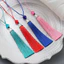 8cm Đơn Giản Phong Cách Gió Retro Su Sui Zi Tie Pin Nút Thắt Trung Quốc Treo Tai Hạt Hanfu Bấm Cổ Treo Tai U Đĩa Tự Làm Đèn Lồng Móc Khóa Phụ Kiện