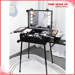 [ CHÍNH HÃNG ] Cốp vali kéo có 8 đèn và 4 chân đựng đồ makeup. Thùng cốp vali 8Led có khay đựng chân ở gầm cốp to MS 982 — ảnh 8