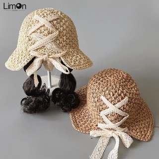 Mũ Cói Che Nắng Thời Trang Mùa Hè Dễ Thương Dành Cho Bé Gái