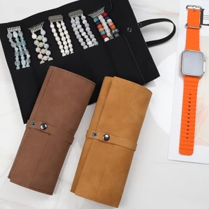 Niki Elegant Watch Collector Case Du lịch Sắp xếp cuộn Đồng hồ cuộn Túi lưu trữ