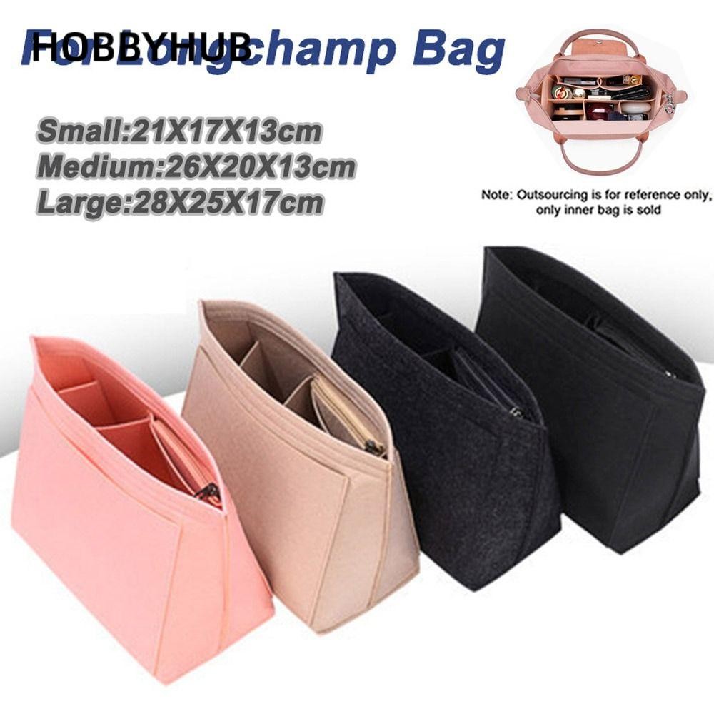 HOBBYHUB Túi xách Chèn túi mềm sắp xếp Ví lót cho túi Longchamp