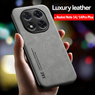 Ốp Điện Thoại Da Cho Xiaomi Redmi Note 14 Pro Plus 14Pro + Note14Pro 4G 5G Ốp Silicon Mềm Họa Tiết Mờ Siêu Mỏng Vỏ Chống Rơi Camera Bảo Vệ Mặt Sau Chống Sốc