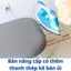 Bàn để ủi quần áo chống bỏng Greenhome có thể gấp gọn tiết kiệm không gian cho gia đình