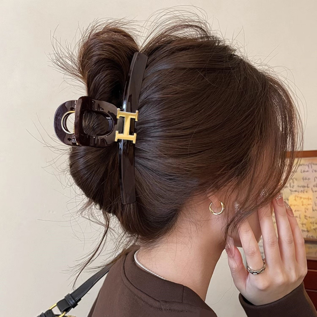 Kẹp tóc Acrylic kẹp cá mập nữ