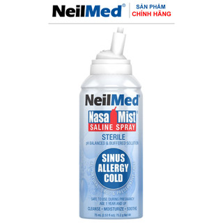 [CHÍNH HÃNG] Bình Xịt Mũi Neilmed 75ml (Hàng Tách Set) DATE 2029