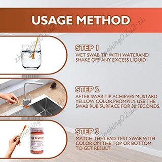Bộ dụng cụ kiểm tra sơn chì Bộ dụng cụ kiểm tra chì tại nhà Kiểm tra chì Swabs Dải kiểm tra chì PET