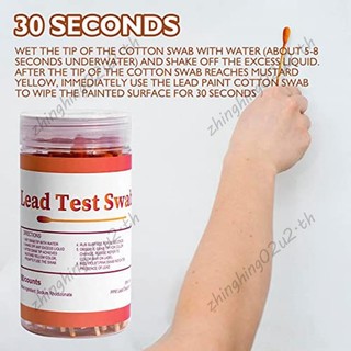 Bộ dụng cụ kiểm tra sơn chì Bộ dụng cụ kiểm tra chì tại nhà Kiểm tra chì Swabs Dải kiểm tra chì PET