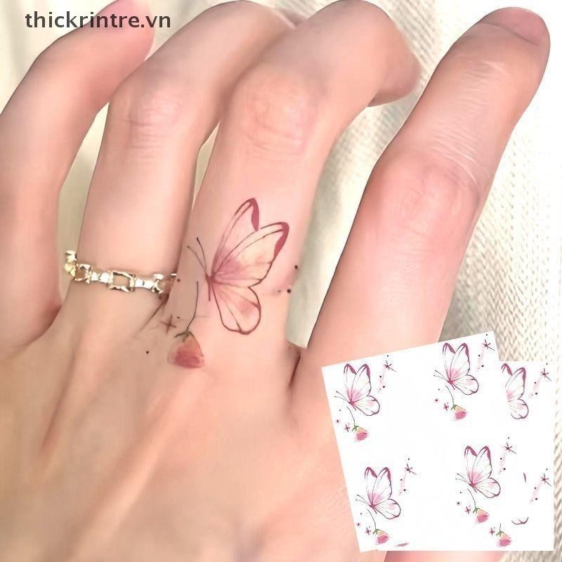 THI 15 Tờ Long Lanh Dreamy Chống Thấm Nước Tạm Thời Hình Xăm Lâu Dài Chống Thấm Nước Thực Tế Giả Hình Xăm Ngón Tay Dán VN