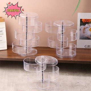 [PNPIA] Hộp Bảo Quản Trong Suốt Chống Bụi Và Chống Thấm Nước Dung Tích Lớn Xoay Được Trang Sức Kẹp Tóc Trang Sức Mỹ Phẩm Hộp Bảo Quản VN