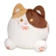 QEARY Calico Cat Đồ chơi sang trọng, Bông PP có túi cầm tay Gối sang trọng, Đồ chơi sang trọng thoải mái Smile Funny Kawaii Black Cat Sang trọng Búp bê sinh nhật Giáng sinh