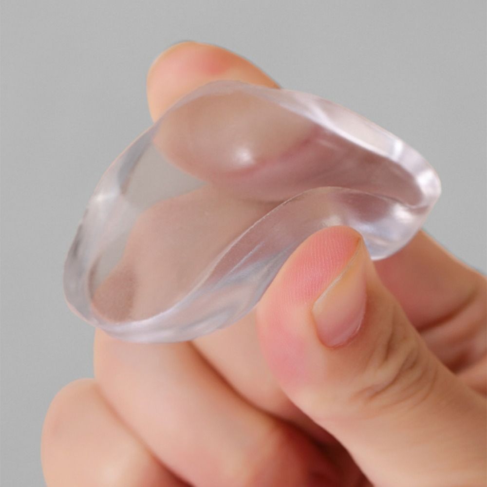 Nút chặn cửa JIGK 1 / 6 CÁI, Nút chặn cửa chống sốc bằng silicon, Nội thất tắt tiếng thực tế Bảo vệ tường tự dính tại nhà