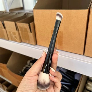 Clio Cọ trang điểm hai đầu đa năng: cọ bột rời, phấn má, đường viền, highlight, che khuyết điểm