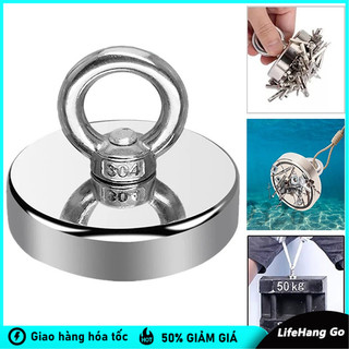 Nam châm cứu hộ hút đồ dưới nước siêu mạnh – Lực hút 5kg/10kg/15kg tùy chọn