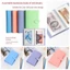 Album sưu tập hóa đơn DARON1 100,Stationerystudio Sách lưu trữ tiền, Nhãn dán sách lưu trữ túi lá bên trong chống bụi ph