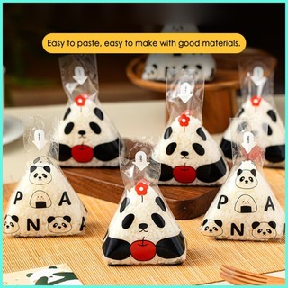 Túi Bọc Bóng Cơm Túi Sushi Tam Giác 50 Tờ Miếng Dán Hoạt Hình An Toàn Cho Lò Vi Sóng Bọc Bóng Cơm Cho antirtvn