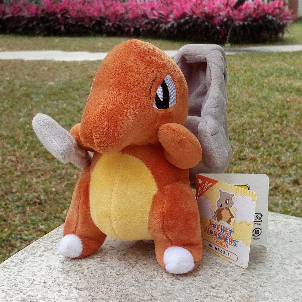 YT4 18cm Pokemon Center Bỏ Túi Quái Vật Mặt nạ Cubone 6.5 "Sang Trọng Đồ Chơi Trẻ Em Đồ Chơi Quà Tặng Sinh Nhật