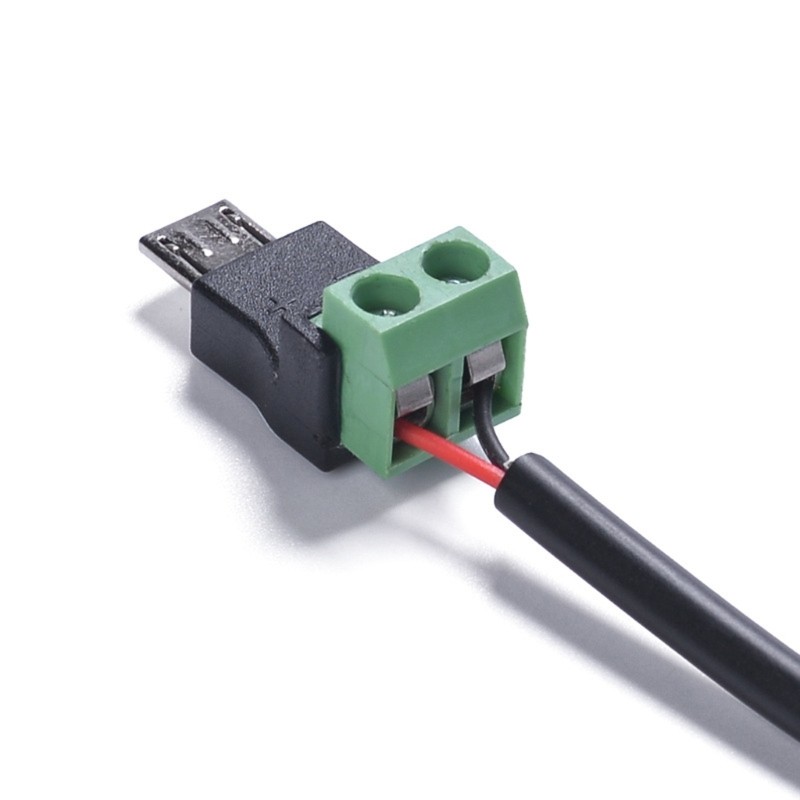 Yoo MicroUSB Sang 2Pin Phích Cắm Sạc 5V Cho Điện Tử Và Thiết Bị Nhỏ