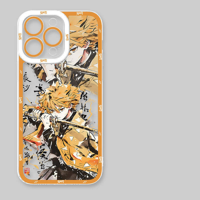 Ốp Lưng Cho OPPO A38 A18 A79 A98 A78 A60 Reno 10 5G 8 10 Pro Plus Realme C75 9 Pro 5G Vỏ Điện Thoại Di Động Anime Demon Slayer Kamado Nezuko Tanjirou Zenitsu Inosuke Kochou Shinobu