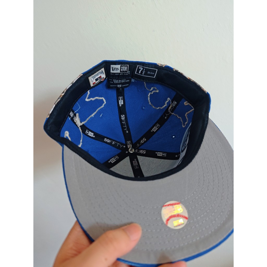 Los Angeles Dodgers City Of Angels: 59FIFTY ra ngoài trong không khí Tấm che nắng Hip-Hop --- *