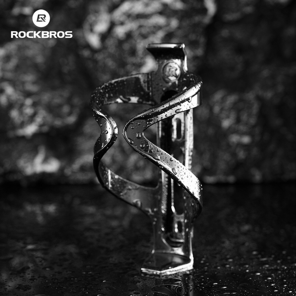 ROCKBROS Lồng bình nước xe đạp PC nhựa nhẹ bền, giá đỡ nước cho xe đạp đường/núi/gấp