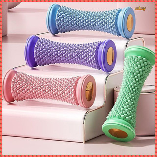 [Giảm đau nhức Thoải mái Thân thiện với da] Máy mát xa chân hình trụ Fascia Con lăn chân Fitness Relax Arch Training Yoga Con lăn cơ chân phẳng