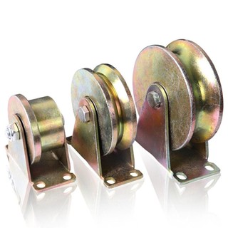 【COD】Ròng Rọc Trượt Cửa Cổng Đa Năng – Bánh Xe Trượt Thép Không Gỉ, Con Lăn Chữ U/V Dùng Cửa Sắt, Cửa Lùa