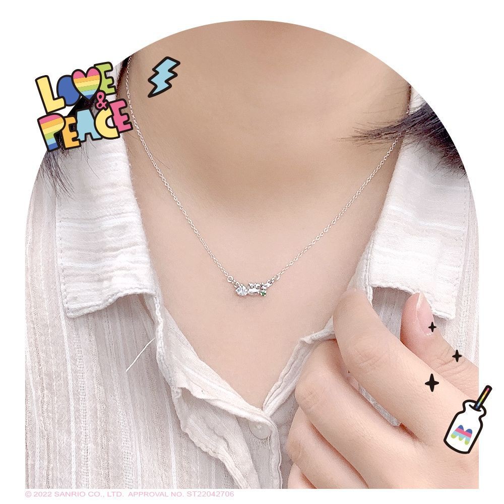 Niche Original Big-Eyed Ếch keroppi Kerobi Vòng Cổ ins Cùng Phong Cách Thời Trang Tinh Tế Bạn Bè