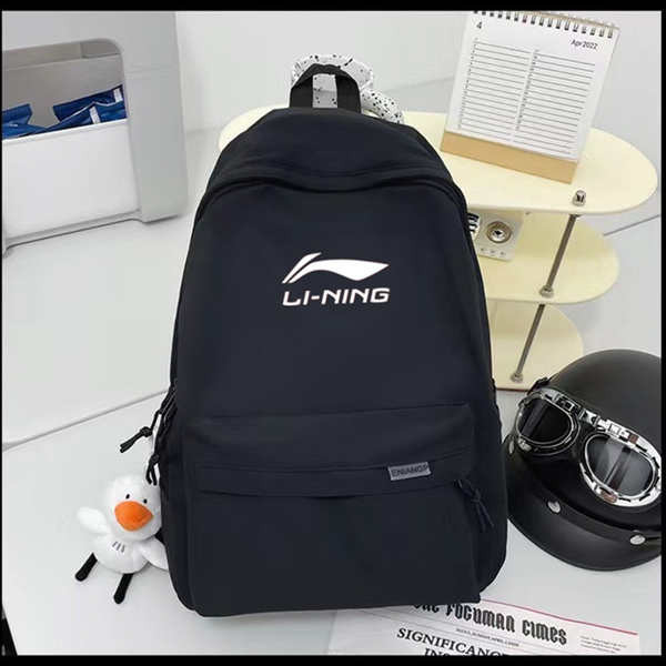 🔥 Đơn giản và phong cách 🔥 công suất lớn 2025 phong cách mới học sinh trung học cơ sở schoolbag Nam học sinh trung học schoolbag có hàng sẵn du lịch ✫Li Ning Ba Lô Nam Dung Tích Lớn Học Sinh Trung Học Cao Cấp Schoolbag Nữ Du Lịch Ngoài Trời Thể Thao Ba