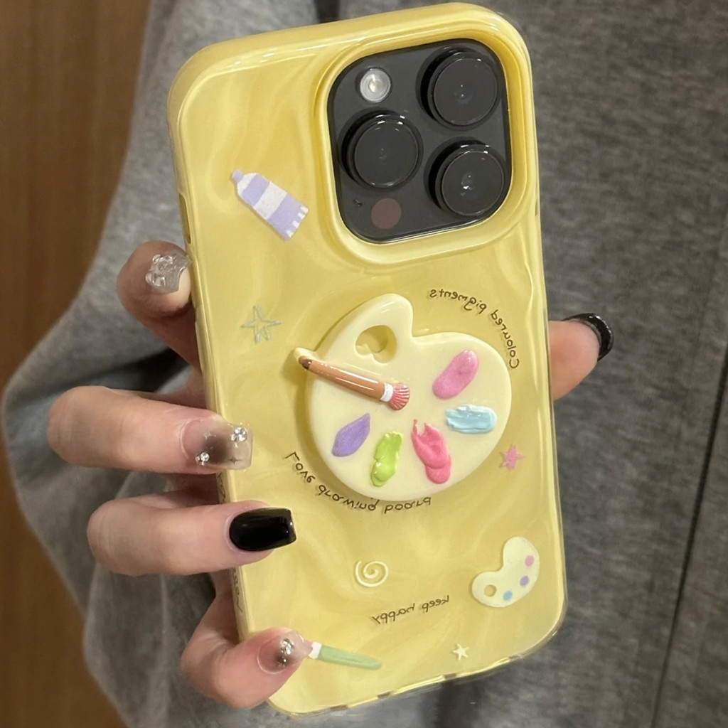 【✨Spot】[Ốp điện thoại bảng màu] ốp lưng iphone 16promax /Apple 15pro / 14 plus, chống sốc