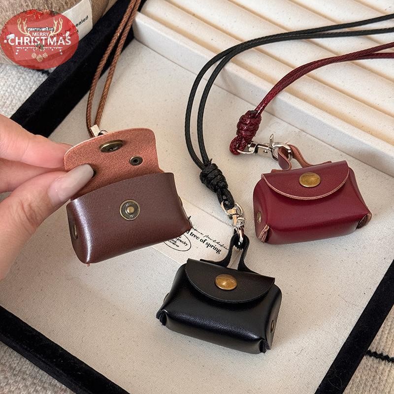 XUAN Sáng Tạo Vintage Ví Đựng Tiền Xu Vòng Cổ Nữ Thoáng Mát Mặt Dây Chuyền Nhỏ Gọn Dây Chuyền Áo Len Dây Chuyền Quà Tặng VN