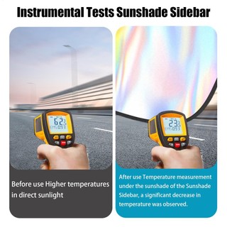 Car Sunshade 2X Side Window Sun Shade Block Screen Automotive Interior Sun Protection for Vehicle Truck RV fitshovn