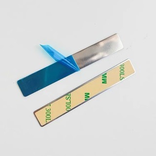 Dải sắt dải dài 8.1 * 1.25cm Tấm từ tính nam châm nam châm từ tính Phụ kiện sắt không gỉ Miếng dán linh hoạt 8.6