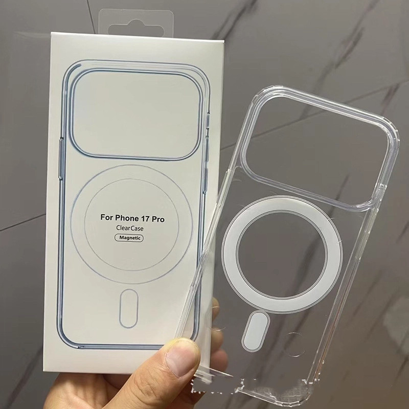 Ốp Điện Thoại I16 Vỏ Bảo Vệ iPhone 17 Pro max Ốp Điện Thoại Trong Suốt 15 Pro Chống Sốc 17pm Pha Lê Trong Suốt 14Promax Lỗ Lớn Vỏ Điện Thoại iPhone