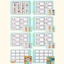 QEARY DIY Đồ chơi sách bận rộn cho trẻ em, Trò chơi phù hợp 1-10 Số lượng Nhận thức từ CVC Xây dựng từ Sách bận rộn, Hoạt hình lặp đi lặp lại Trò chơi xếp hình bảng chữ cái tương tác cho trẻ mới biết đi