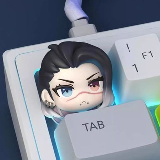 Valente Fearless Contract Twilight Bàn phím cơ Keycap nhựa độc đáo Nút ba chiều độc đáo
