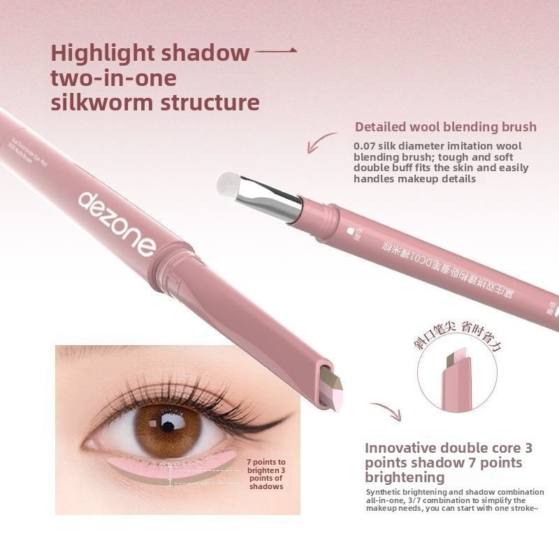 DEZONE. # Eyeliner Eyeshadow Làm sáng mắt Vẽ đường viền mắt # VI8B